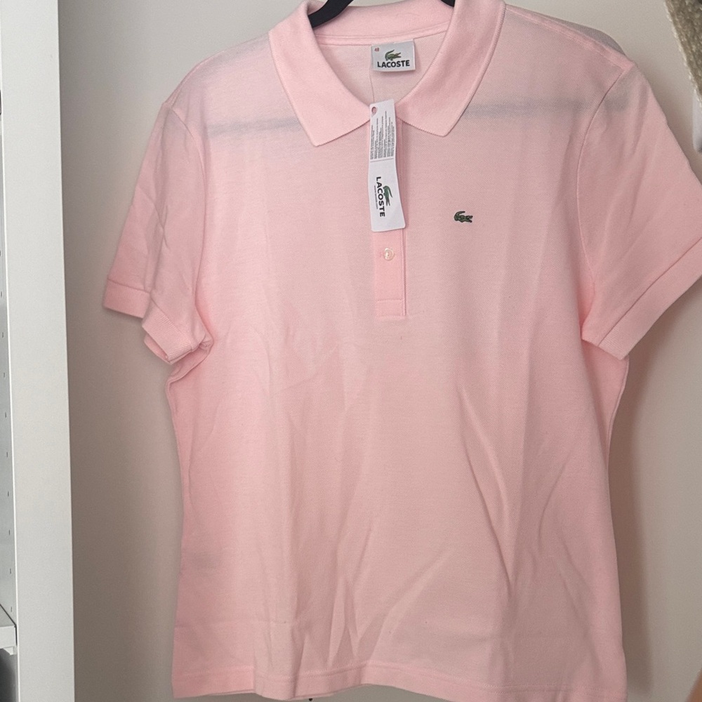 Lacoste Light Pink Polo Shirt